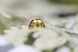 Gold Half Moon Bezel (Threaded)