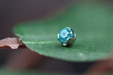 Body Circle Threadless Prong Set Gem Ends