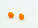 Orange Single Flare Plugs