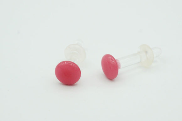 Rose Color Front Plugs