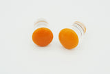 Orange Single Flare Plugs
