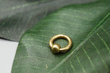 Yellow Gold Captive Bead Ring (14g 1/4")