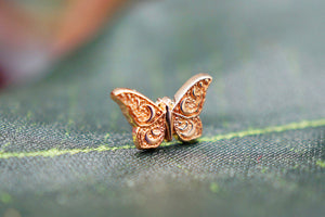 Gold Detailed Butterfly (Threadless)