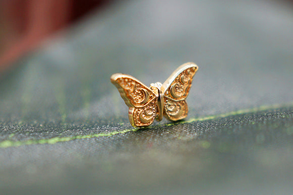 Gold Detailed Butterfly (Threadless)