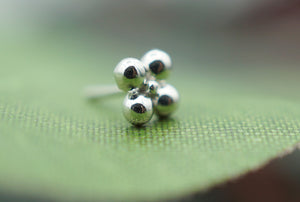 Gold Quad Bead Cluster (Threadless)