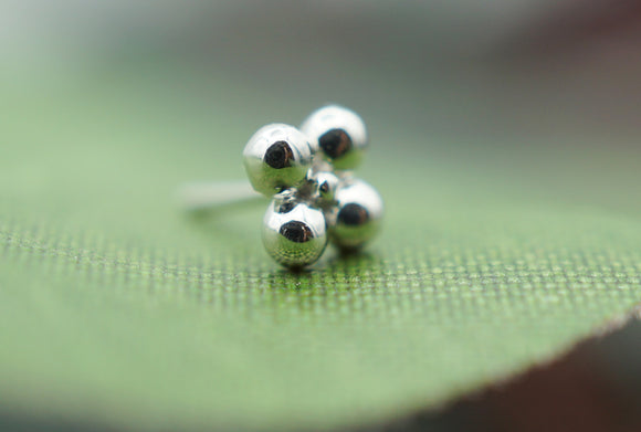 Gold Quad Bead Cluster (Threadless)